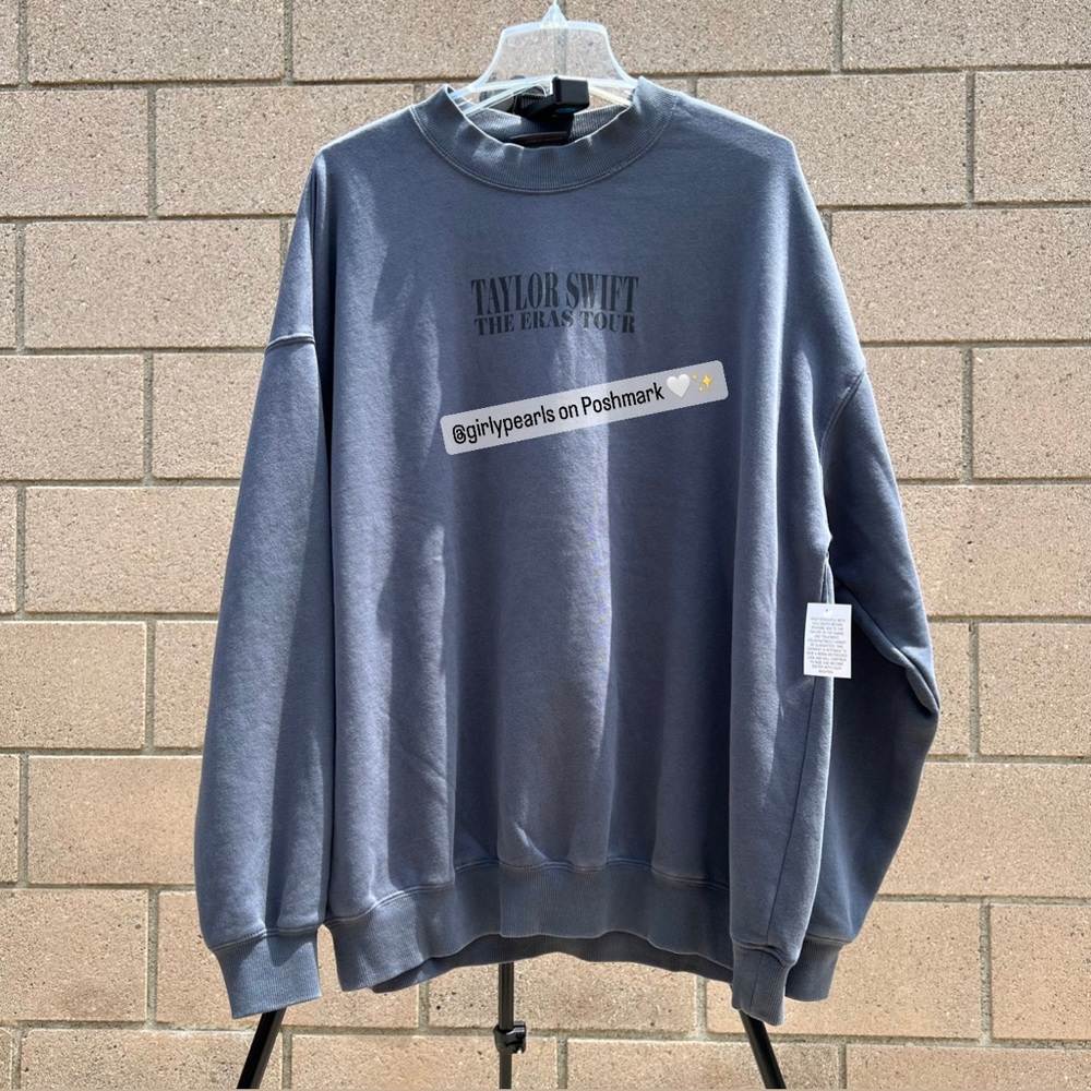 Taylor Swift Exclusive Eras Tour Crewneck Sweater Official Merch NEW - Picture 13 of 16